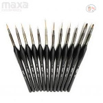 BRUSTRO Watercolour & Acrylic Miniature Brush 12 - Image 6
