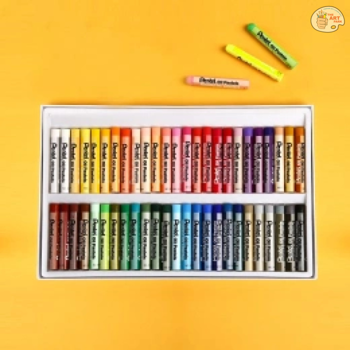 PENTEL ARTS OIL PASTEL SET - 16 ASSORTED COLOURS - Image 2