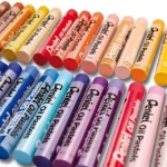 PENTEL ARTS OIL PASTEL SET - 12 ASSORTED COLOURS - Image 3