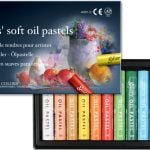 MUNGYO GALLERY SOFT OIL PASTELS, SET OF 12