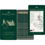 FABER CASTELL Castell 9000 graphite pencil Art Set, tin of 12 - Image 2