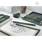 FABER CASTELL Castell 9000 graphite pencil Art Set, tin of 12 - Image 3
