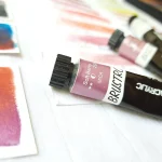 Brustro Artists' Metallic Acrylic Set of 24x12ml tubes - Image 2