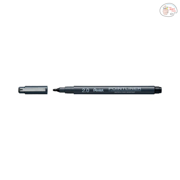 Pentel S20P Pointliner Pigment Liner Technical Drawing Fineliner Pen 2. - Image 1