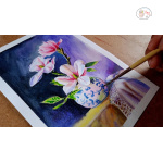 BRUSTRO Artists’ Watercolour Set of 12 Colours X 12ML Tubes - Image 3