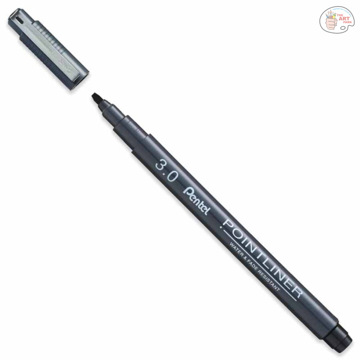 3.0 Pentel S20P Pointliner Pigment Liner Technical Drawing Fineliner Pen 3.0 - Image 1
