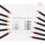 TOMBOW MONO Graphite Pencil set, 12 assorted grades, Limited Edition - Image 4