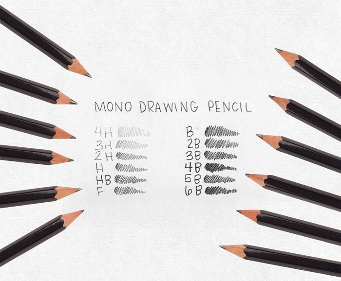 TOMBOW MONO Graphite Pencil set, 12 assorted grades, Limited Edition - Image 4