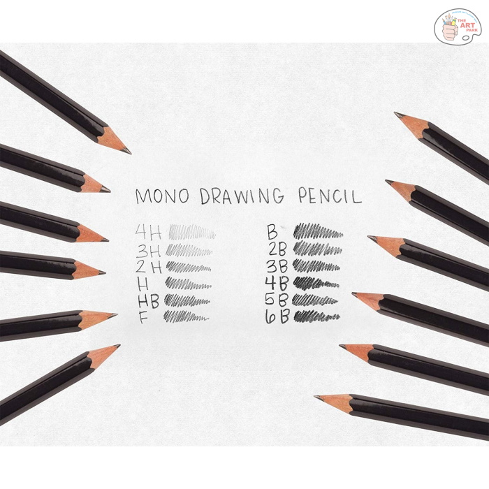TOMBOW MONO Graphite Pencil set, 12 assorted grades, Limited Edition - Image 4