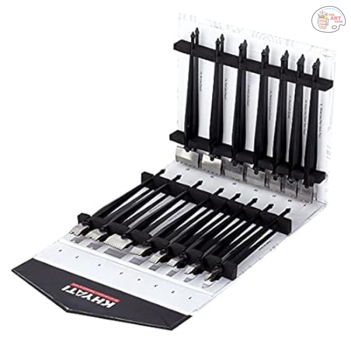 KHYATI STATIONERY REDESIGNED Steel Brush Calligraphy Dip Pens, Set of 15 Variants  - Supplies Kit - Image 5