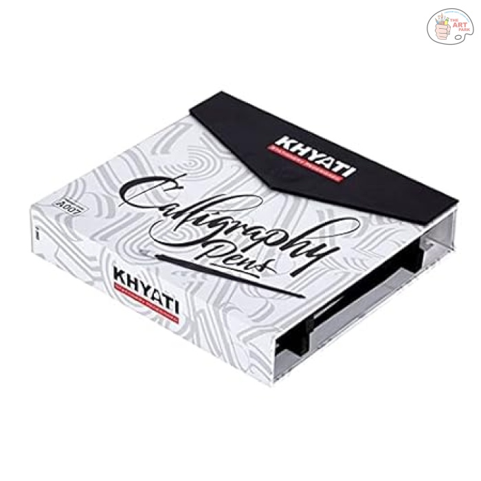 KHYATI STATIONERY REDESIGNED Steel Brush Calligraphy Dip Pens, Set of 15 Variants  - Supplies Kit - Image 3