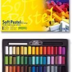 Mungyo Soft Pastels, Pastel Half Size Colors for MPS-48 Artists