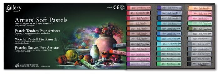 MUNGYO GALLERY SOFT PASTELS SET OF 48 ASSORTED - Image 1
