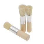 WORISON 3Pcs Stencil Brushes Set, Art Crafts Paint Brush with Pure Natural Hog Bristle. - Image 6