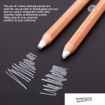 WORISON WHITE CHARCOAL PENCILS 2PCS SET - Image 4