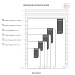 Zequenz Classic 360 Degree Air Hand Bound Soft Cover A5 Size Dotted Journal Notebook Diary with Black Cover and White Premium Paper, 400 Pages for Notes Writing Doodling - Image 3