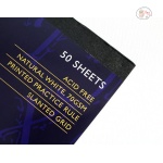 Mont Marte Calligraphy Workbook 50 Sheets, 9 x 12 Inches. Acid Free Pages with Ruled Grids. - Image 3