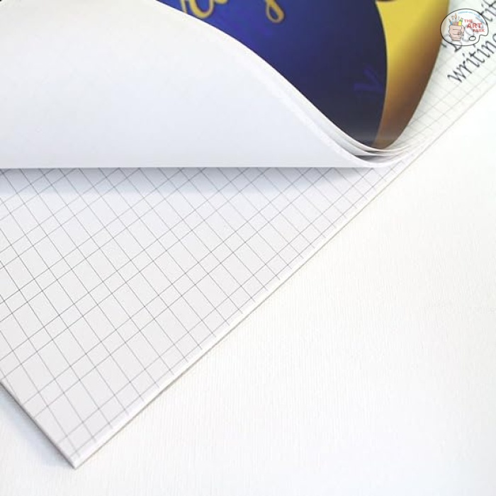 Mont Marte Calligraphy Workbook 50 Sheets, 9 x 12 Inches. Acid Free Pages with Ruled Grids. - Image 4