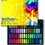 Mungyo Soft Pastel For Artist - Set of 64 Half Length Colours