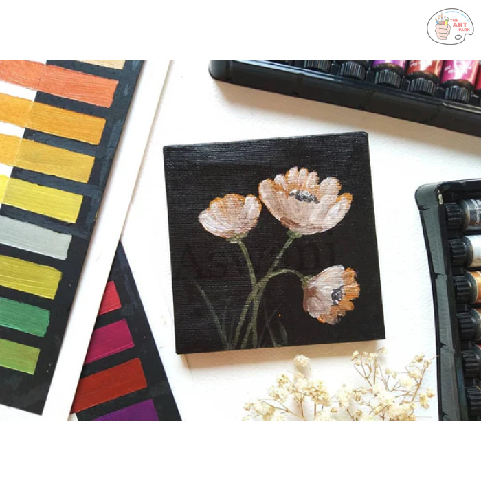 Brustro Artists' Metallic Acrylic Set of 24x12ml tubes - Image 3