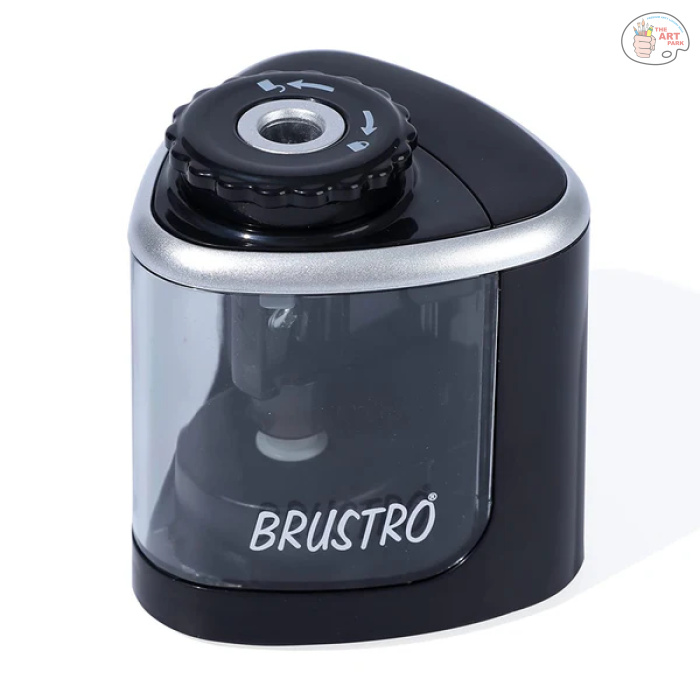 Brustro Semi-Auto (Battery Operated + Manual) Pencil Sharpener - Image 4