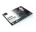 BRUSTRO Artist Drawing Glued Pad, 200 GSM, A4-24 Sheets - Image 3