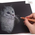 WORISON WHITE CHARCOAL PENCILS 2PCS SET - Image 3