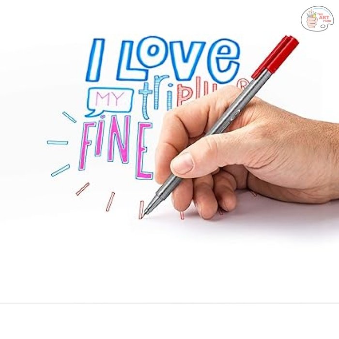 Staedtler 334 0.3 mm triplus Fineliner Superfine Point Pens - Assorted Colours (Pack of 30) - Image 6