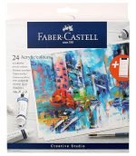 Faber-Castell creative studio Acrylic Colours 9ML Set of 24, Assorted - Image 2
