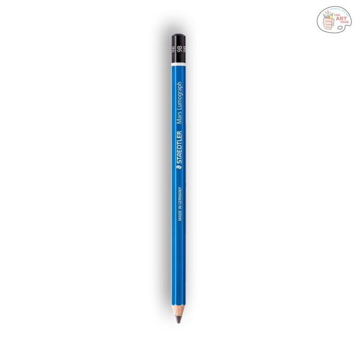 STAEDTLER GRAPHITE PENCILS 9B Mars Lumograph DRAWING PENCILS 100 9B - Image 3