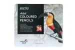 BRUSTRO Artists' Coloured Pencil Set of 24 (in Elegant tin Box)