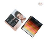 Brustro Artists' Coloured Pencils Skin Tone Set of 24 (in Elegant tin Box) - Image 3