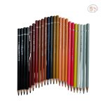 Brustro Artists' Coloured Pencils Skin Tone Set of 24 (in Elegant tin Box) - Image 4