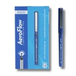 BRUSTRO AeroFlow Liquid Ink Rollerball Pens 0.5 Micro Tip  (Vibrant Blue ink)