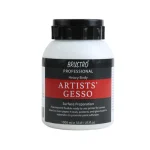 Brustro Artists Gesso Professional Quality 1000 ml (1 LTR)
