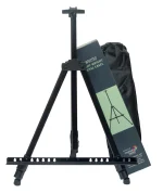 Brustro Artists' Portable Lightweight Metal Easel with Weather Proof Carry Bag - Image 5