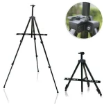 Brustro Artists' Portable Lightweight Metal Easel with Weather Proof Carry Bag - Image 7