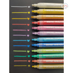 Brustro (DIY) Acrylic Marker Set of 12 Vibrant Colours 2.0MM - Image 4