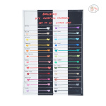 Brustro Acrylic (DIY) Marker Set of 24 (for Craftworks, School Projects, and Other Presentations)2MM TRIP - Image 5