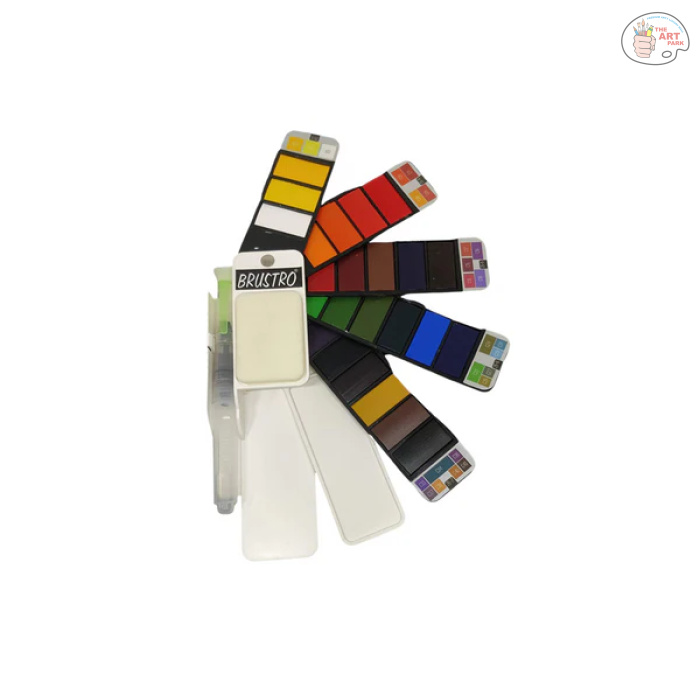 Brustro Artists Watercolour Pan Set of 25 - Image 5