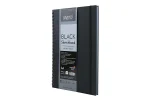 Brustro Black Sketchbook, Wiro Bound, Size A4, 200GSM (40 Sheets) 80 Pages - Image 7