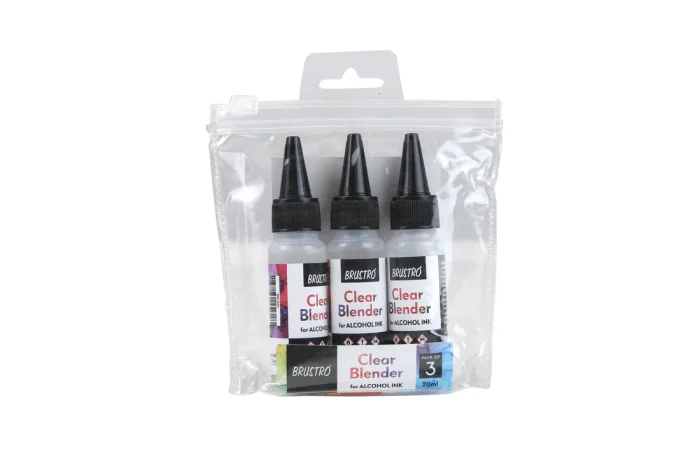 BRBS20S3.1 Brustro Alcohol Ink Clear Blender Pack of 3 (20ml Each) - Image 1