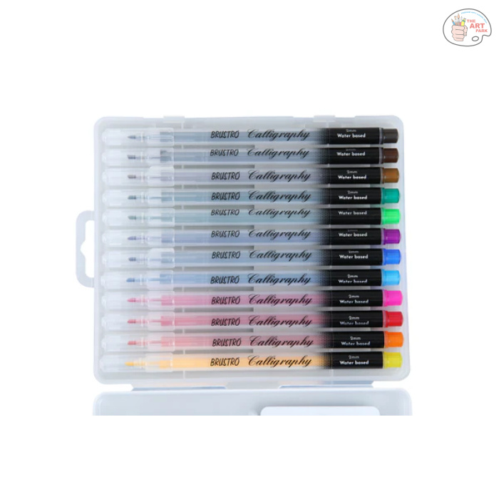 Brustro Calligraphy Pen Set of 12 - Image 3
