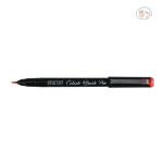 BRUSTRO Colour Brush Pens Set of 12 ( Pigment based , Hard tip brush pen ) Flexible tip for lettering and drawing techniques. - Image 6