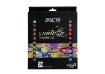 Brustro Artists' Metallic Acrylic Set of 24x12ml tubes - Image 8