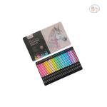 BRUSTRO Artists' Coloured Pencils Pastel Tone Set of 36 (in elegant tin box) - Image 3