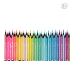 BRUSTRO Artists' Coloured Pencils Pastel Tone Set of 36 (in elegant tin box) - Image 5