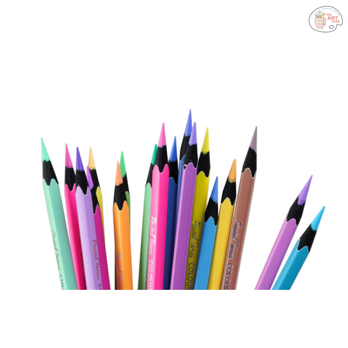 BRUSTRO Artists' Coloured Pencils Pastel Tone Set of 36 (in elegant tin box) - Image 7