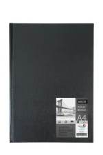 Brustro Artists Stitched Bound Sketch Book, A4 Size, 156 Pages, 90 GSM