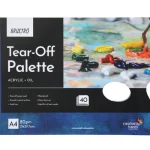 Brustro Tear-Off Paper Palette A4 Size (40 Sheets) 80gsm